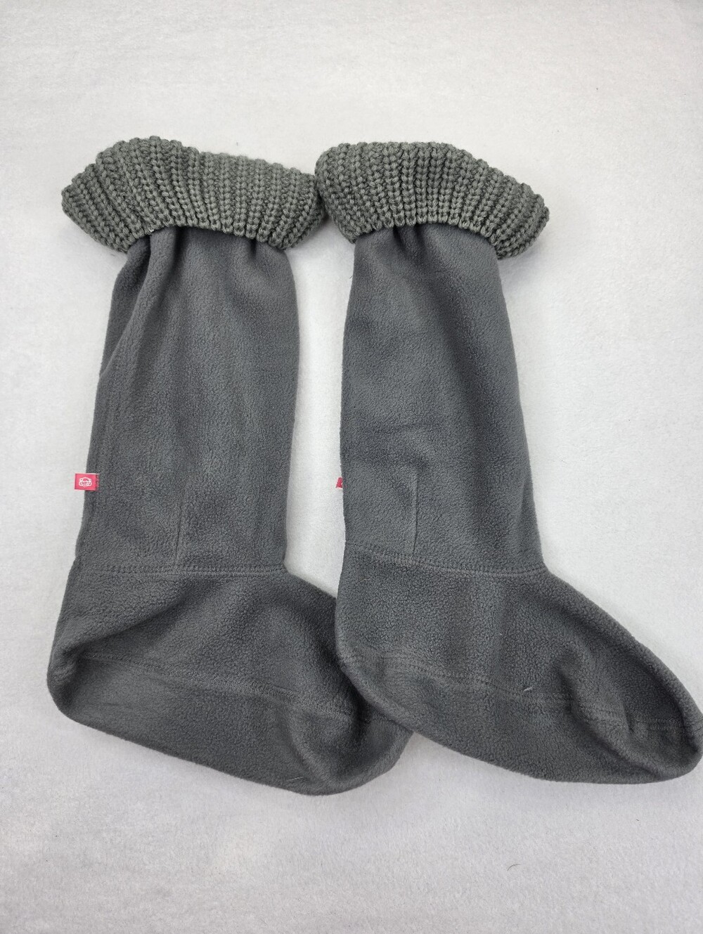 Sugar Brand Women's Fleece Lined Boot Liners Socks Size Small/Medium Gray 4069